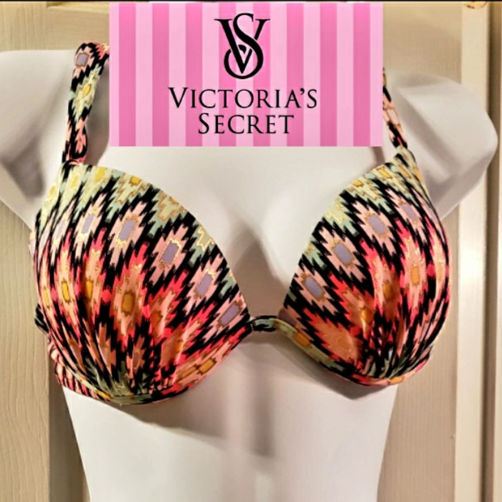 ‼️SOLD‼️⭐NWOT⭐ Victoria's Secret Pushup Bikini, L, 36B